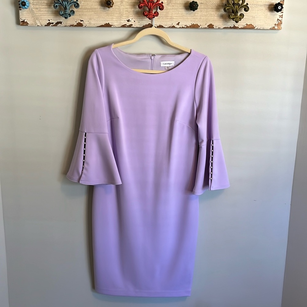 Lavender Calvin Klein dress, size 10